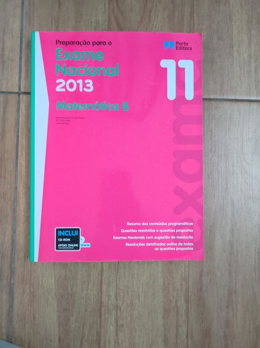 Livros: manuais, preparação de exame