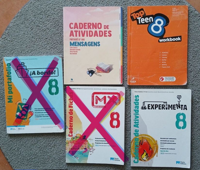 Cadernos de atividades 8° ano
