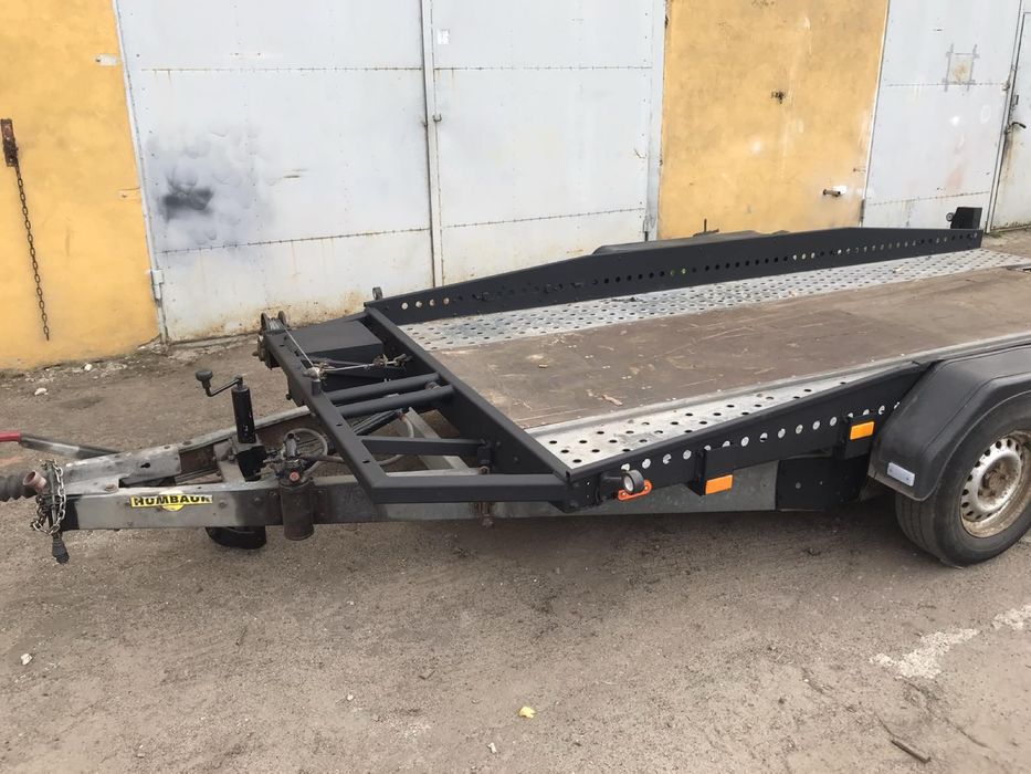Лавета,лафет,прицеп для перевозки автомобіля HUMBAUR,автовоз