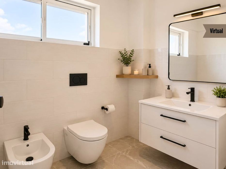 Apartamento T3 com vista sobre a cidade