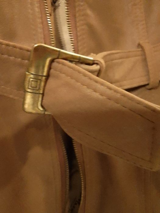 Kamizelka zamsz damska