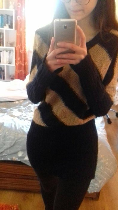 Camisola de Lã às Riscas da Tally Weijl