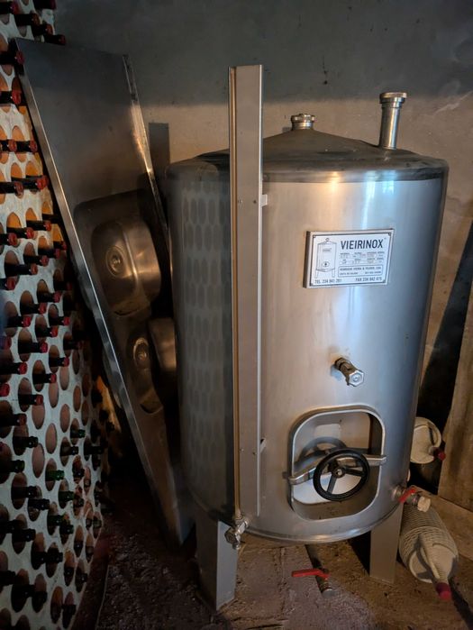 Cuba aço inox 500L como nova