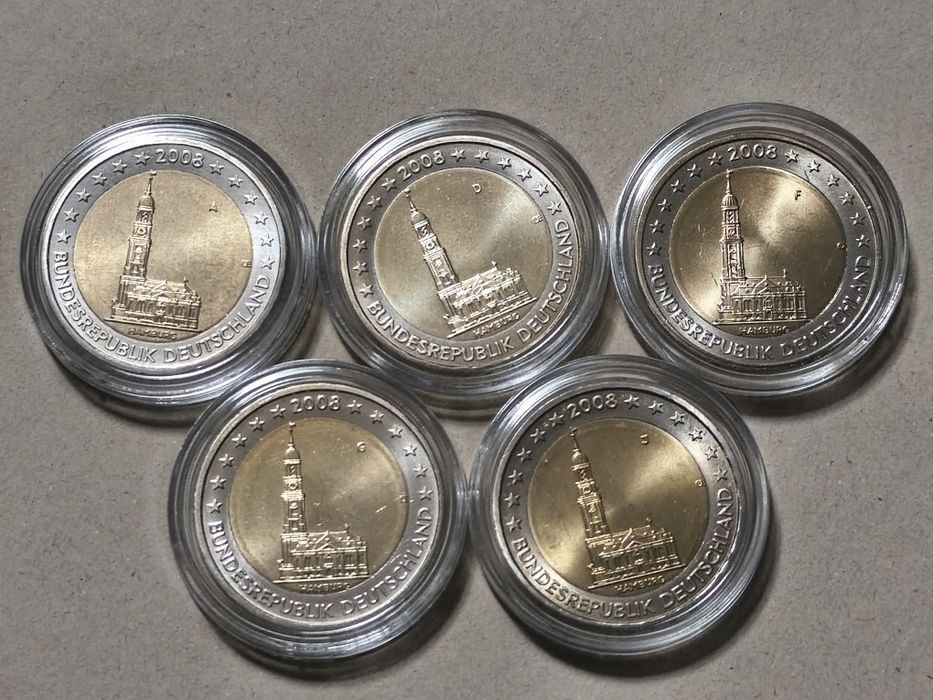 Moedas 2€ ALEMANHA 2008