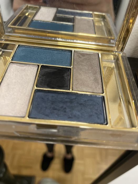 Zestaw Estee Lauder szminka paletka cienie pomadka