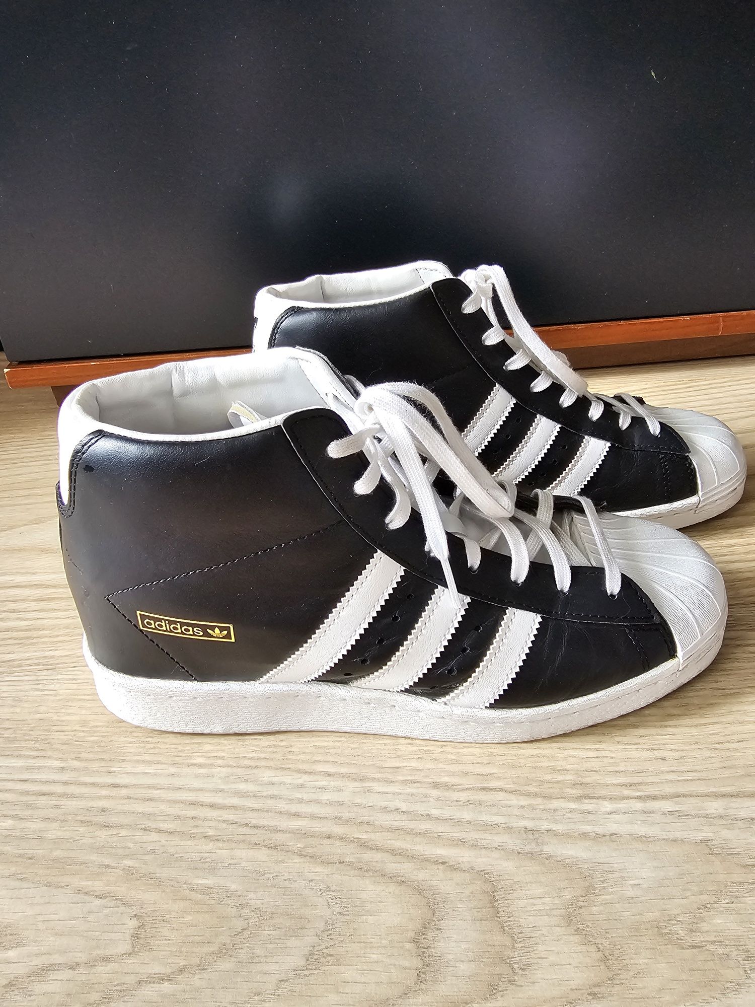 Adidas super wedge czarne hotsell