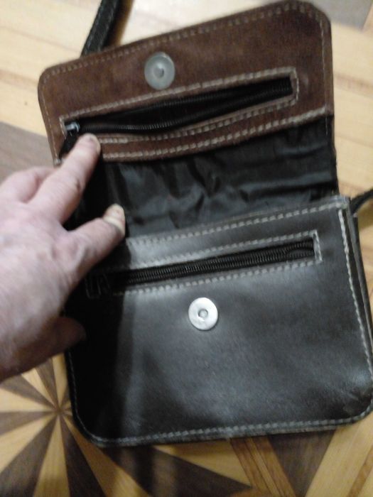 сумка кожаная кроссбоди  небольшая