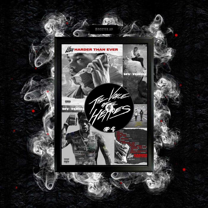 ПОСТЕР музикальний Linkin Park Lil Wayne Lil Peep Limp Bizkit Zeppelin