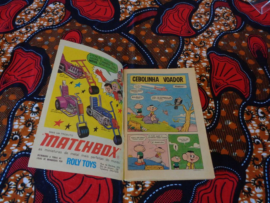 Cebolinha. Números 7 e 19. Editora Abril. Portes Incluídos.