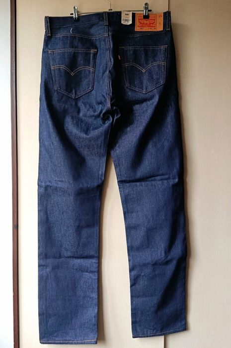 Нові джинси Levi's 501 Original W36 L36 (52 UA) сирий денім