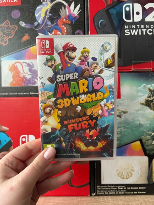 super mario 3d world - купити ігри для приставок - Ціна на OLX.ua