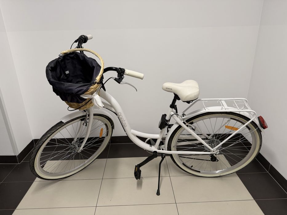 Rower miejski damski GOETZE  28" + koszyk