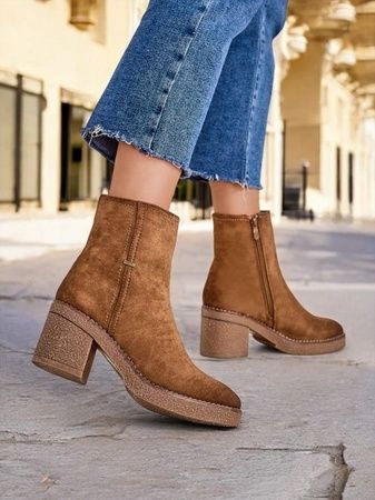 36 37 38 botki 39 40 41 z przetarciami na niskim obcasie ocieplane