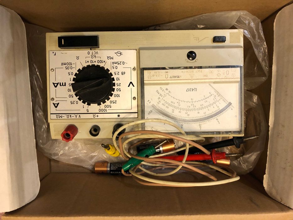 Ц 4317 тестер мультиметр амперметр вольтметр точний