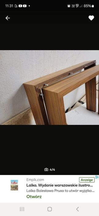 Stół z orzecha amerykańskiego