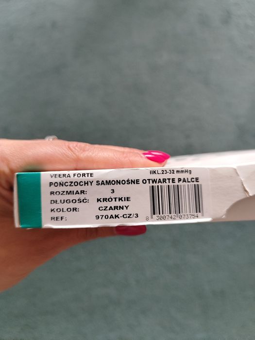 Pończochy uciskowe Veera forte wyrób medyczny