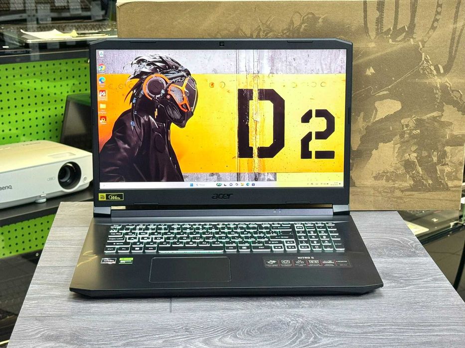 17 дюймів ігровий ноутбук Acer nitro | RTX 3070 | Гарантія півроку