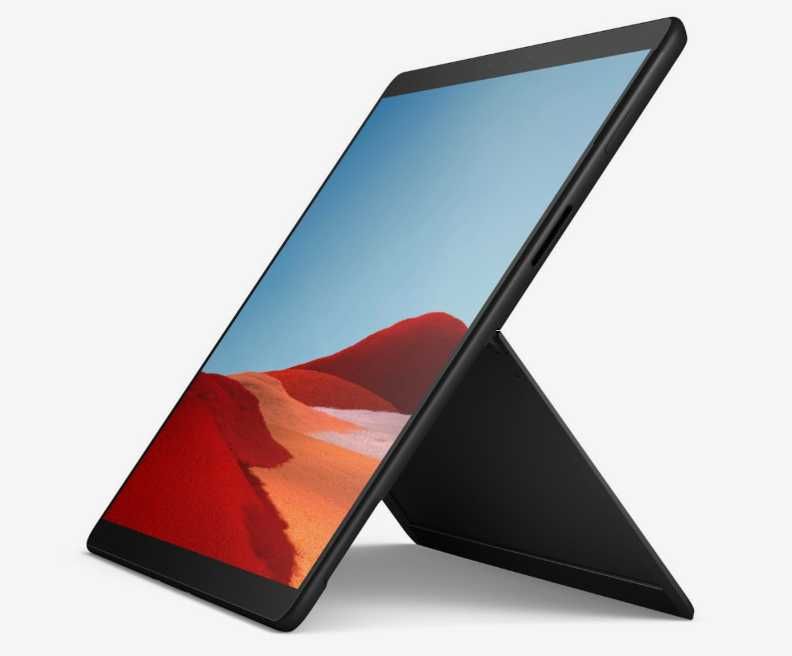 Tablet 2w1 Microsoft Surface Pro X Windows 256 GB SSD 16 GB RAM LTE Czarny Nowy