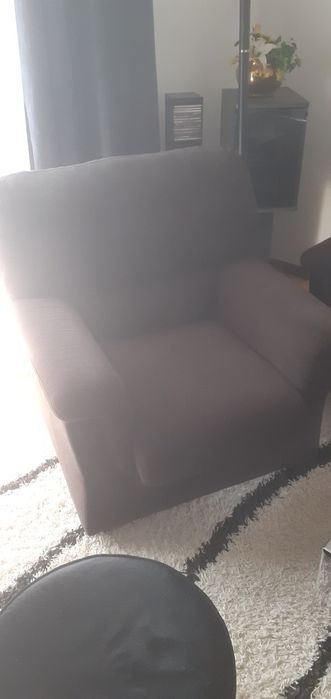 Sofá cama + maple castanho