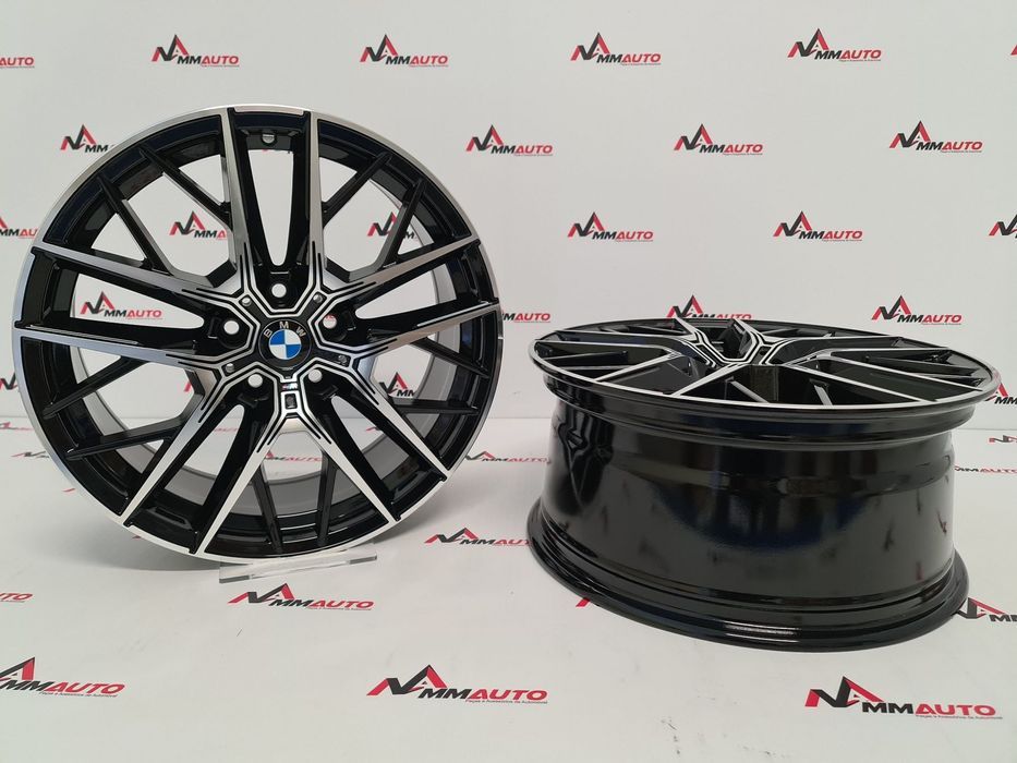 Jantes Look BMW 555M Preto Polido 18 (5x112)