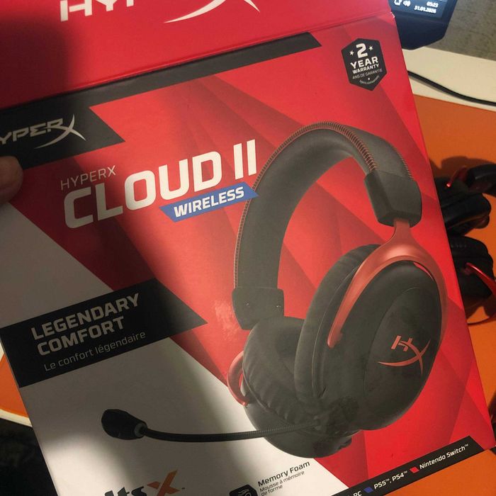 Наушники HyperX Cloud 2 Wireless, есть рассрочка