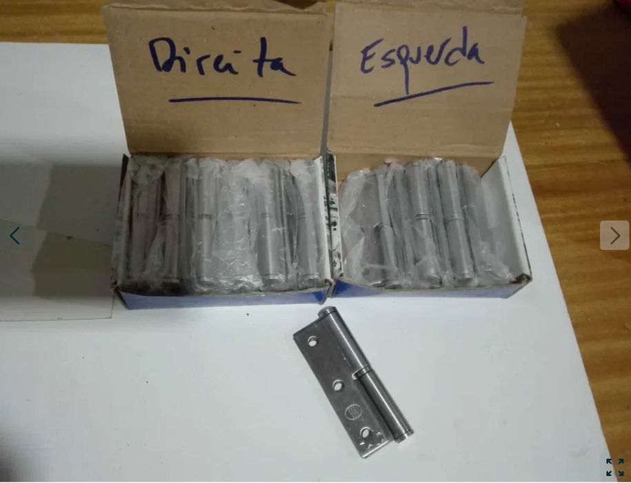 Dobradiça 1/2 direita