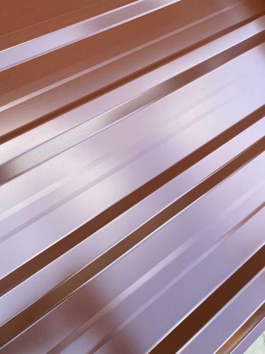 T18 Blacha trapezowa BRĄZOWA RAL 8017 ! NA WYMIAR! PRODUCENT!