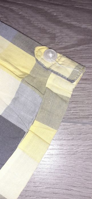 Koszula w kratę z kieszeniami rozm.116