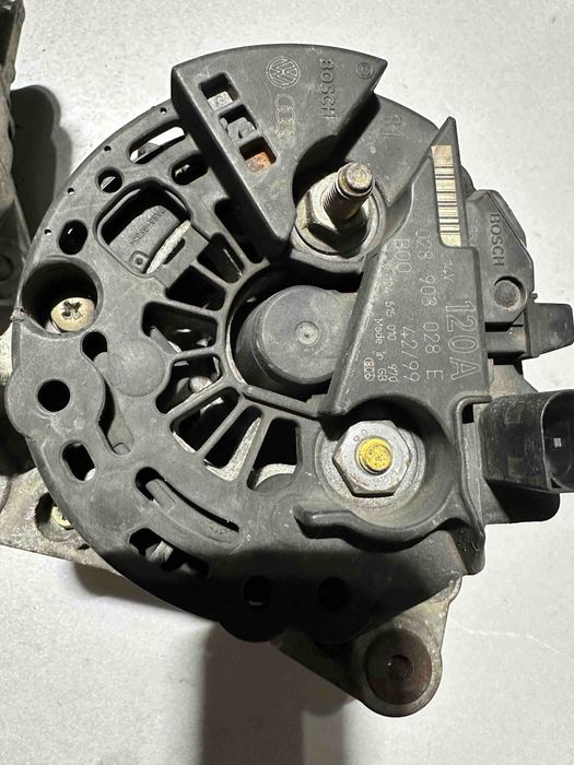Генератор 120a, VW passat b5, caddy, sharan, touran Audi TT 028903028e
