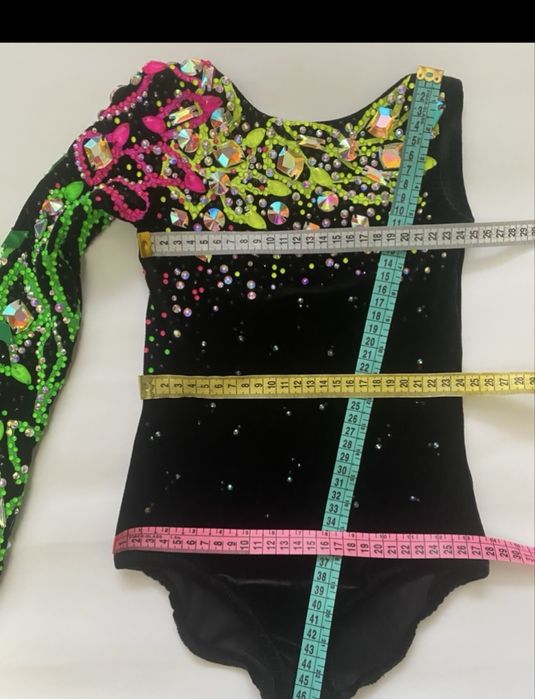 ПРОКАТ купальник для художньої гімнастики104.Художественная гимнастика