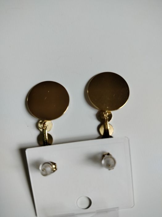 Kolczyki monetki xuping