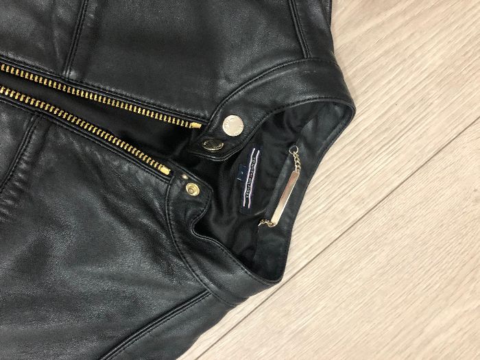 Kurtka skórzana Tommy Hilfiger rozm. 8