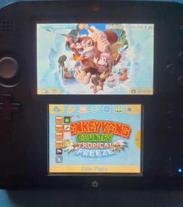 Consola Nintendo 2ds Desbloqueada Mario  donkey Kong