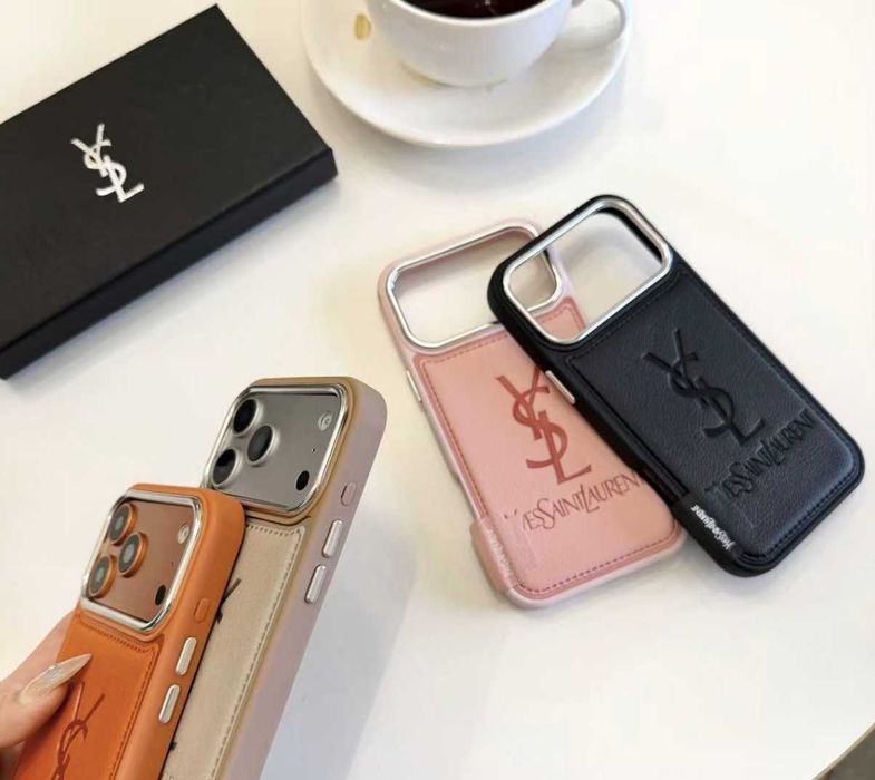 Apple Saint Laurent Case｜17 pro｜17 pro Max ｜Чохол｜Чехол｜Все цвета