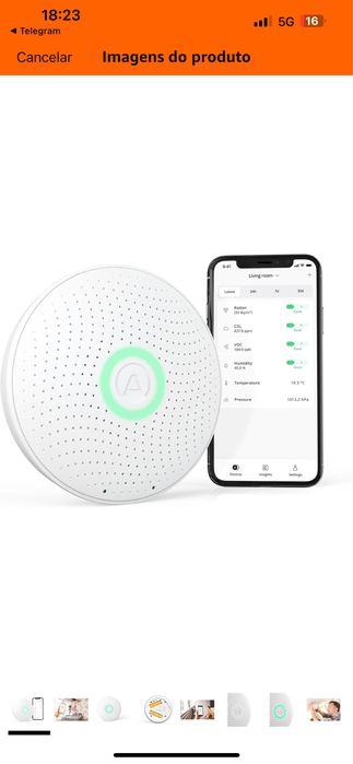 Airthings Wave Plus
