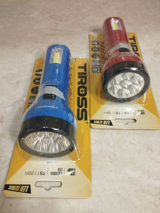 Ліхтар світлодіодний Tiross двох функційний