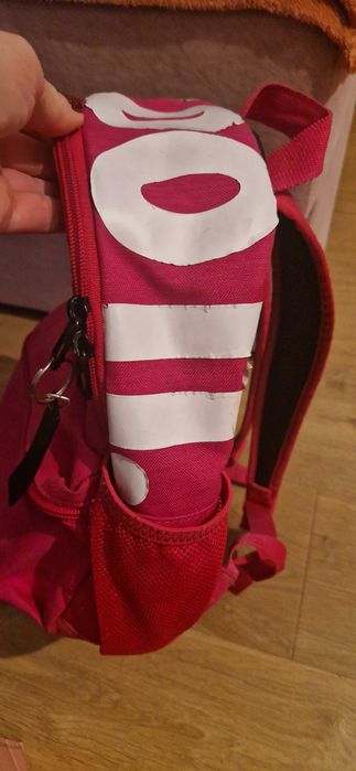 Plecak Nike mały Just do it, różowy