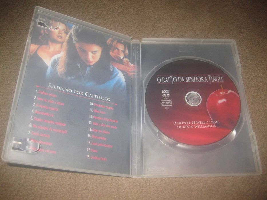 DVD "O Rapto da Senhora Tingle" com Katie Holmes