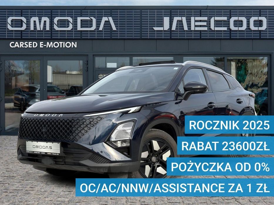 Omoda 5 OMODA 5 NF Dostępna od ręki OC/AC za 1 zł Promocyjne finansowanie
