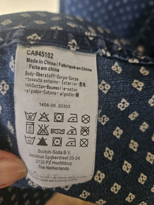 Scotch&Soda koszula jeansowa Denim L