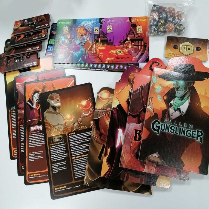 Dice Throne Adventures - jogo de tabuleiro