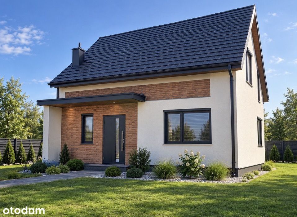 Dom 124m2 Promnice ul. Północna 170, dz. 815m2