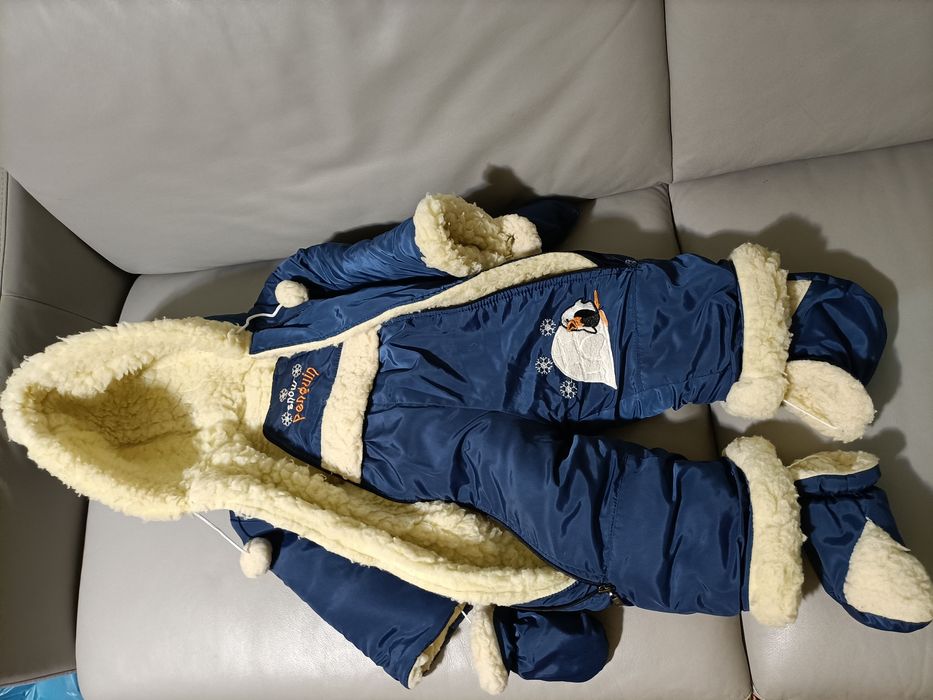 Комбінезон зимовий 12-18 місяців розмір 74-80