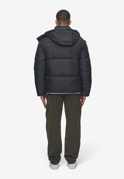 Pegador Xl Kurtka Męska Czarna Puchowa Marten Puffer D1745
