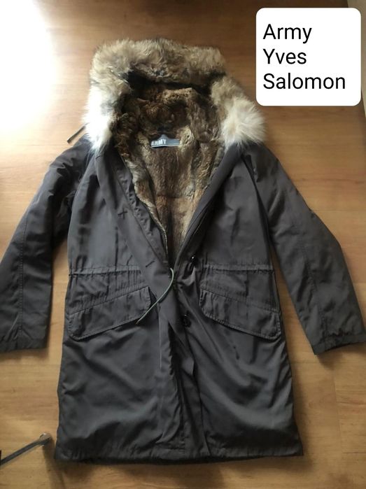 Парка Army Yves Salomon оригинал