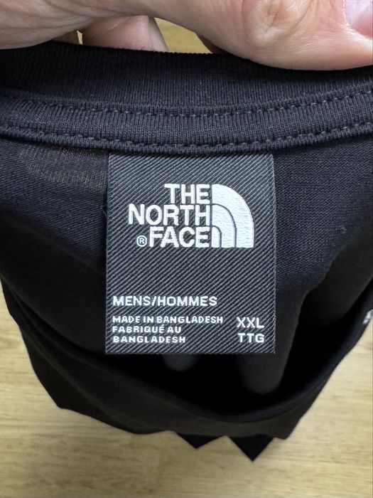 The North Face футболка 2XL размер трекинговая черная