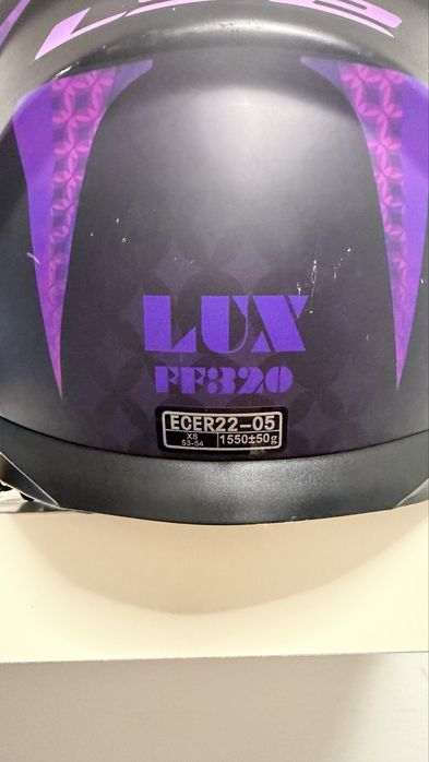 Capacete senhora como novo