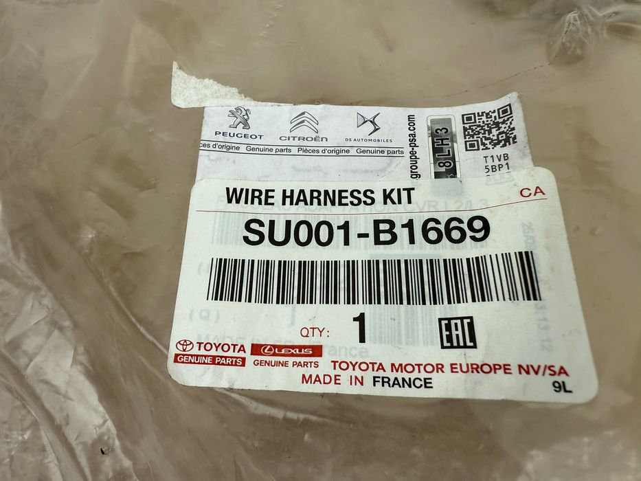 Nowa Oryginalna Wiązka ABS tył Tylna Citroen Jumpy III Peugeot Expert