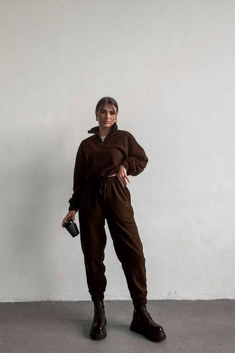 Хит продаж! Теплый женский костюм на флисе + Подарок*