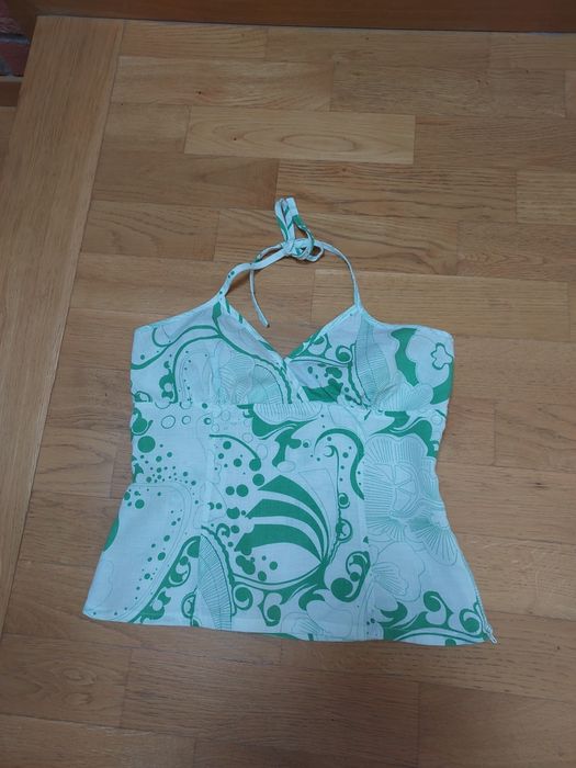Śliczny lniany top